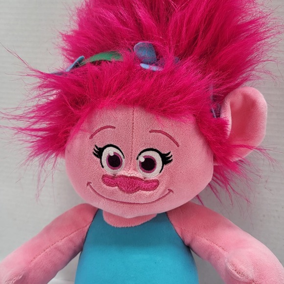 Build-A-Bear DreamWorks Troll Poppy BABW Plush Stuffed 23" Doll Toy - Picture 1 of 9